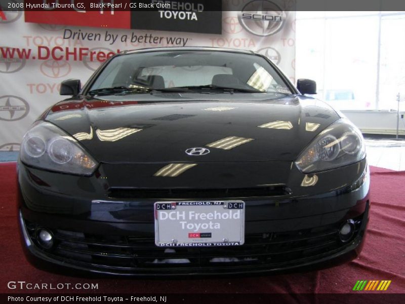 Black Pearl / GS Black Cloth 2008 Hyundai Tiburon GS