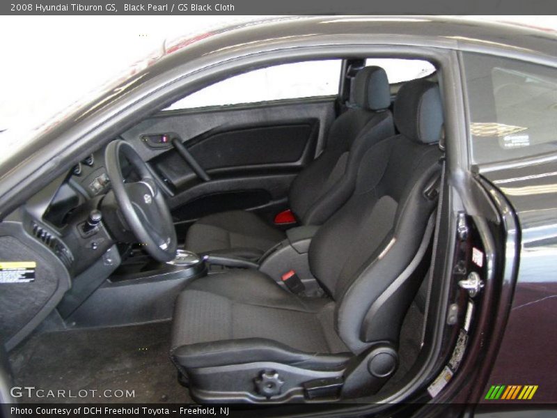 Black Pearl / GS Black Cloth 2008 Hyundai Tiburon GS