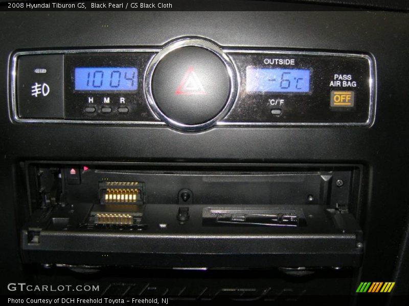 Black Pearl / GS Black Cloth 2008 Hyundai Tiburon GS