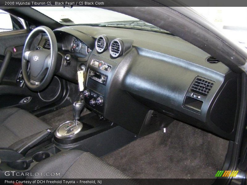 Black Pearl / GS Black Cloth 2008 Hyundai Tiburon GS