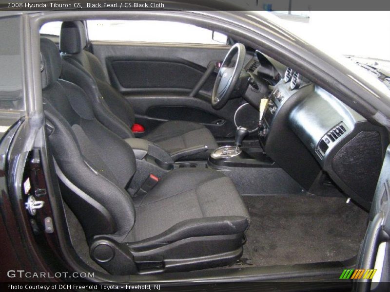 Black Pearl / GS Black Cloth 2008 Hyundai Tiburon GS
