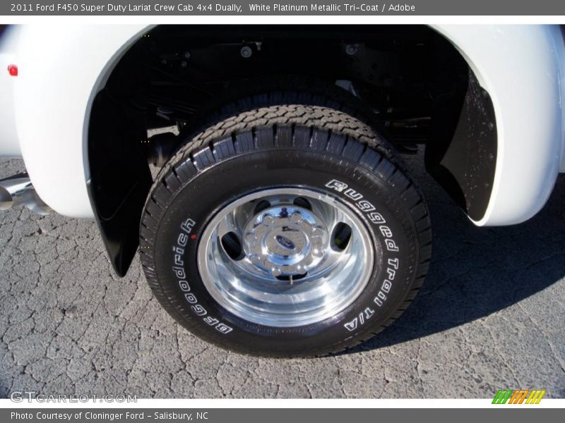  2011 F450 Super Duty Lariat Crew Cab 4x4 Dually Wheel
