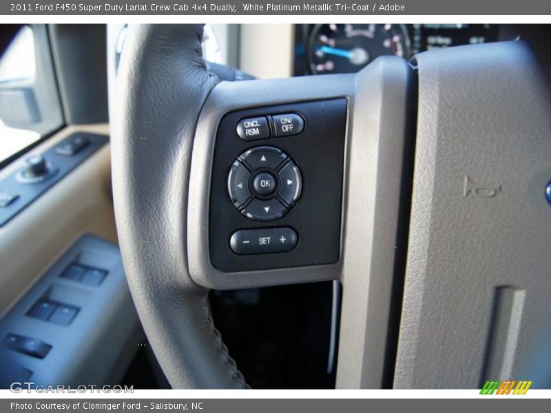 Controls of 2011 F450 Super Duty Lariat Crew Cab 4x4 Dually