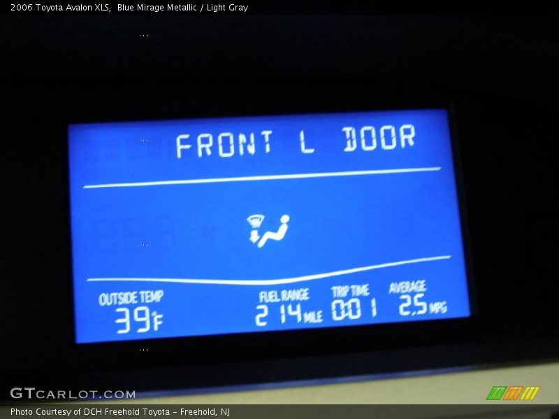 Blue Mirage Metallic / Light Gray 2006 Toyota Avalon XLS