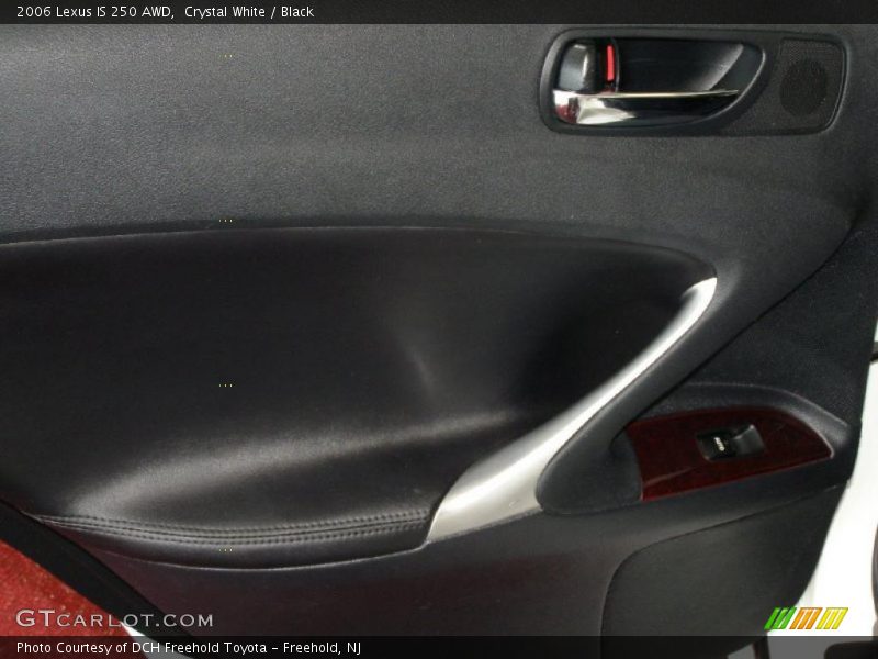 Crystal White / Black 2006 Lexus IS 250 AWD