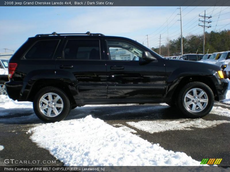 Black / Dark Slate Gray 2008 Jeep Grand Cherokee Laredo 4x4