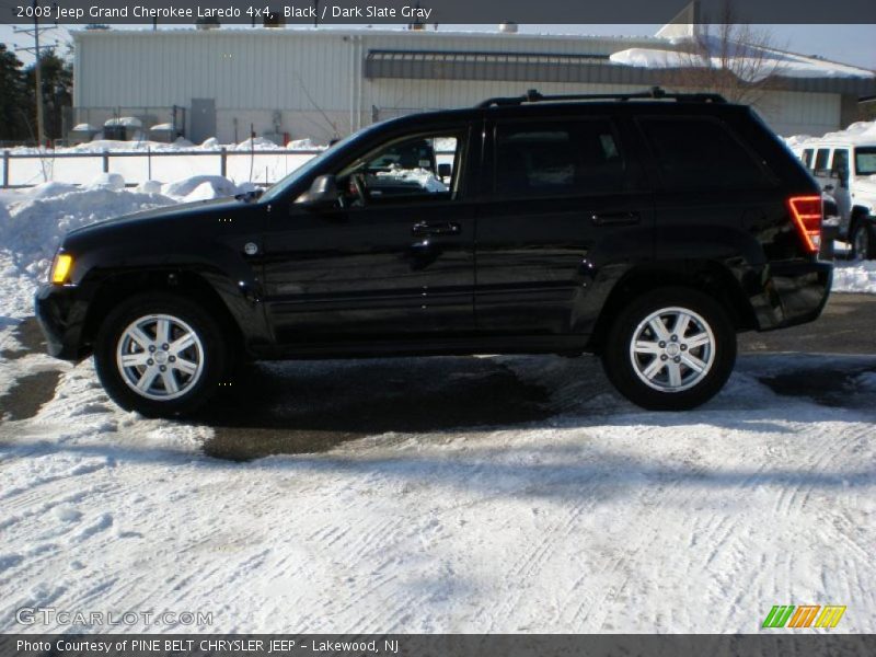 Black / Dark Slate Gray 2008 Jeep Grand Cherokee Laredo 4x4