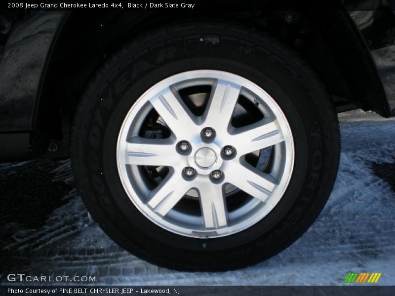 Black / Dark Slate Gray 2008 Jeep Grand Cherokee Laredo 4x4