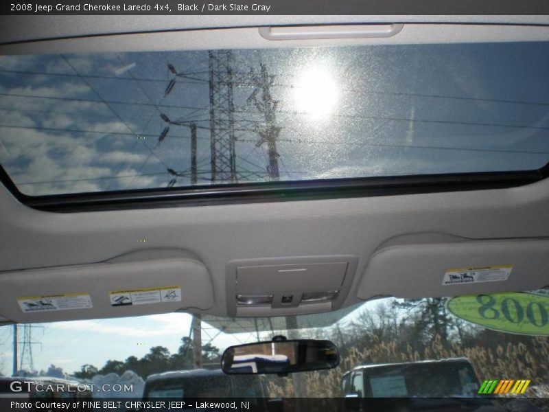 Black / Dark Slate Gray 2008 Jeep Grand Cherokee Laredo 4x4