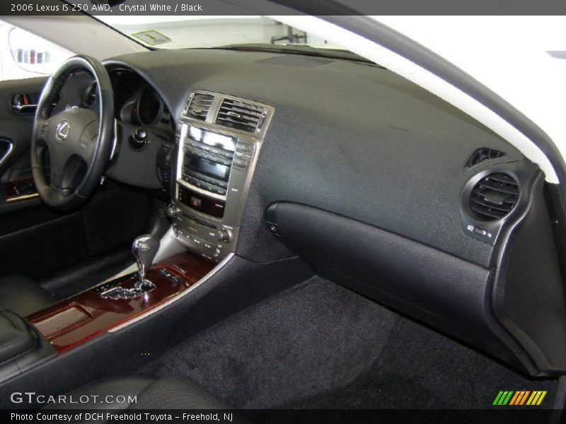 Crystal White / Black 2006 Lexus IS 250 AWD