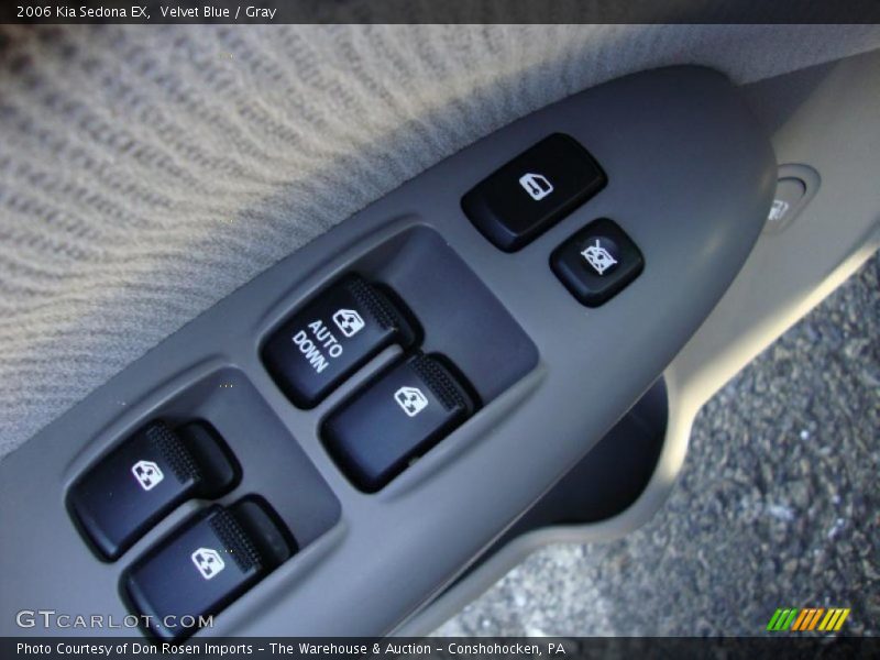 Velvet Blue / Gray 2006 Kia Sedona EX