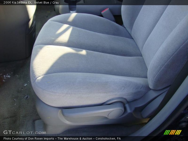 Velvet Blue / Gray 2006 Kia Sedona EX
