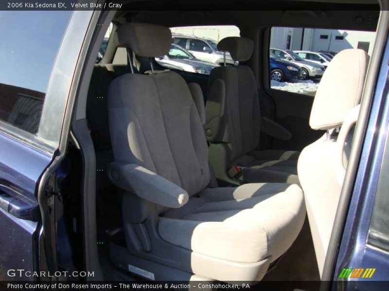 Velvet Blue / Gray 2006 Kia Sedona EX