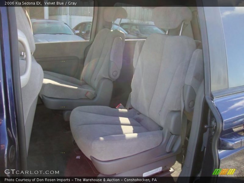 Velvet Blue / Gray 2006 Kia Sedona EX