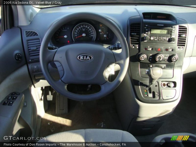 Velvet Blue / Gray 2006 Kia Sedona EX