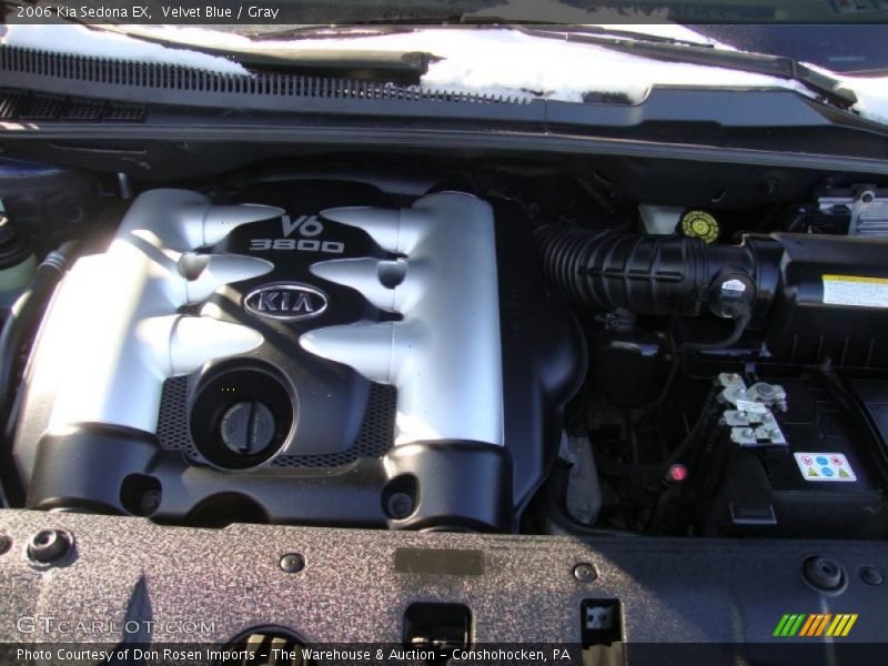 Velvet Blue / Gray 2006 Kia Sedona EX