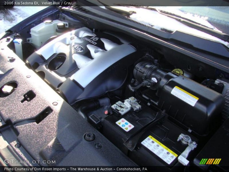 Velvet Blue / Gray 2006 Kia Sedona EX