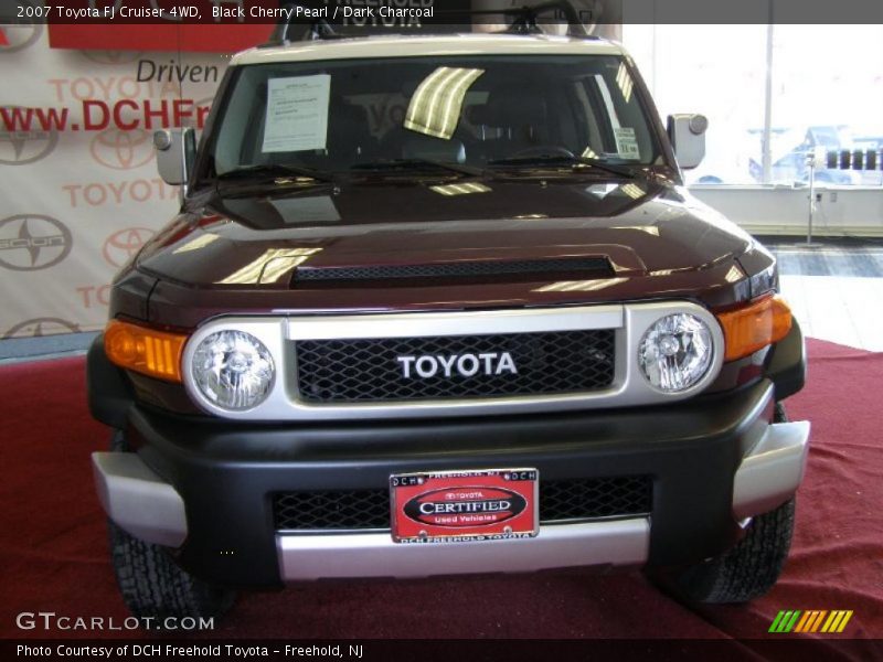 Black Cherry Pearl / Dark Charcoal 2007 Toyota FJ Cruiser 4WD