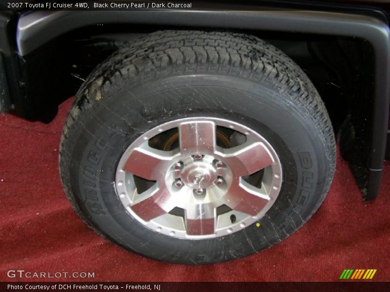 Black Cherry Pearl / Dark Charcoal 2007 Toyota FJ Cruiser 4WD