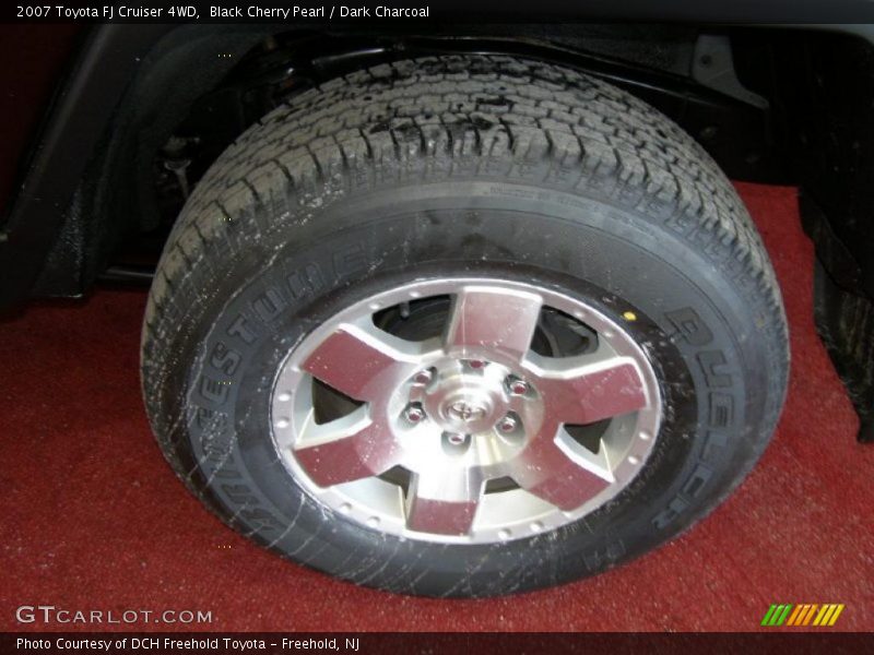 Black Cherry Pearl / Dark Charcoal 2007 Toyota FJ Cruiser 4WD