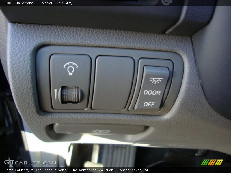 Velvet Blue / Gray 2006 Kia Sedona EX