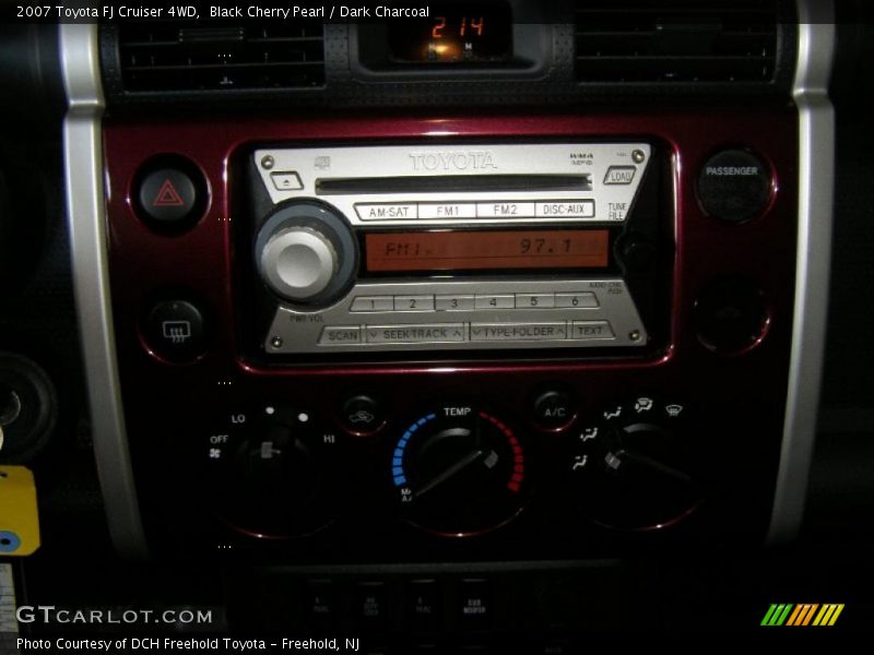 Black Cherry Pearl / Dark Charcoal 2007 Toyota FJ Cruiser 4WD