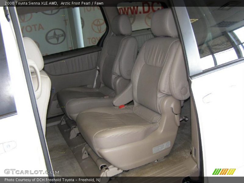 Arctic Frost Pearl / Fawn 2008 Toyota Sienna XLE AWD