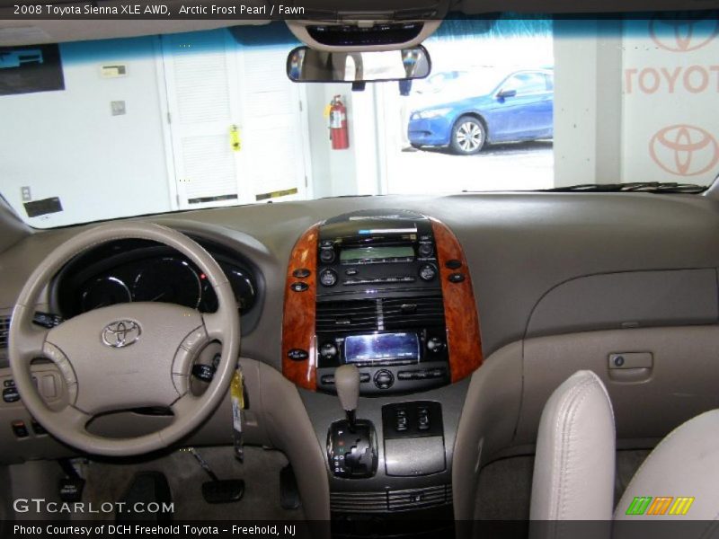 Arctic Frost Pearl / Fawn 2008 Toyota Sienna XLE AWD