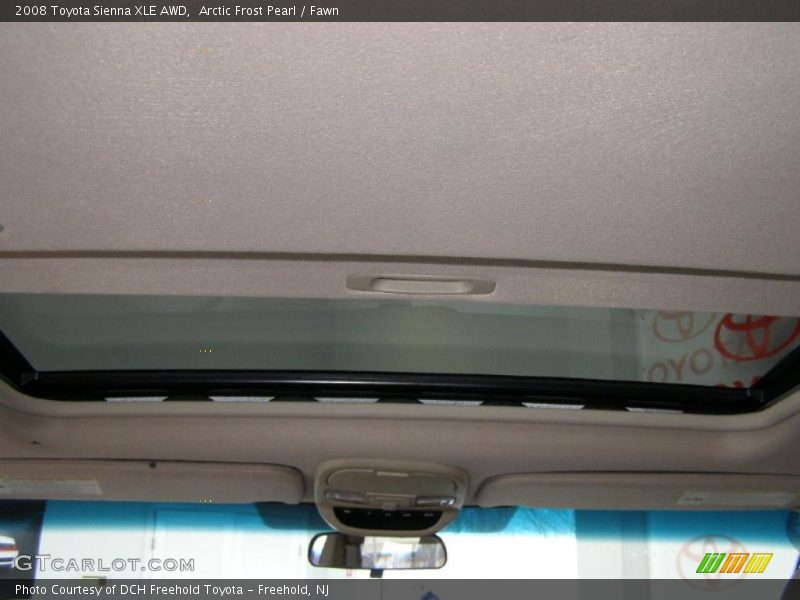 Arctic Frost Pearl / Fawn 2008 Toyota Sienna XLE AWD