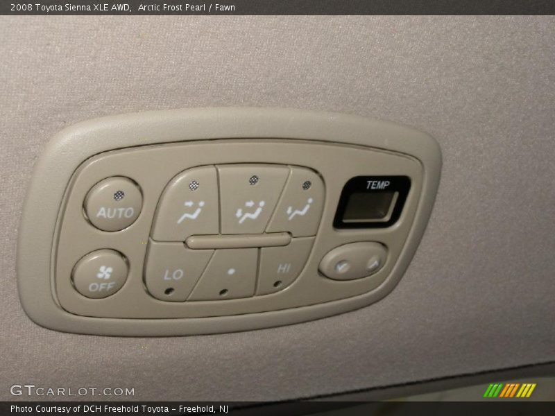 Arctic Frost Pearl / Fawn 2008 Toyota Sienna XLE AWD