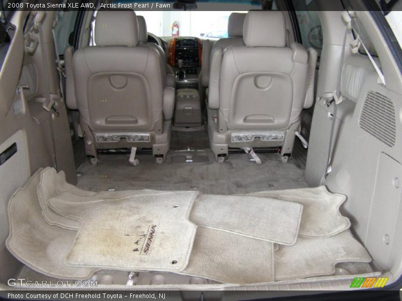 Arctic Frost Pearl / Fawn 2008 Toyota Sienna XLE AWD