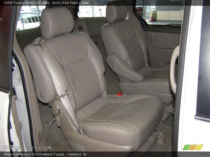 Arctic Frost Pearl / Fawn 2008 Toyota Sienna XLE AWD