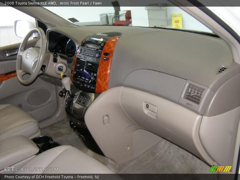 Arctic Frost Pearl / Fawn 2008 Toyota Sienna XLE AWD