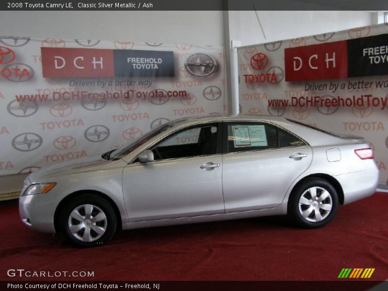 Classic Silver Metallic / Ash 2008 Toyota Camry LE