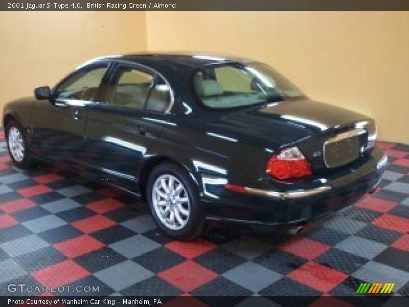 British Racing Green / Almond 2001 Jaguar S-Type 4.0