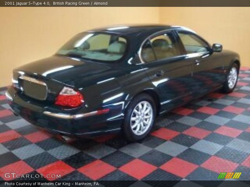 British Racing Green / Almond 2001 Jaguar S-Type 4.0