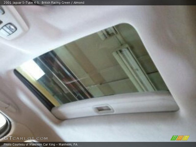 British Racing Green / Almond 2001 Jaguar S-Type 4.0