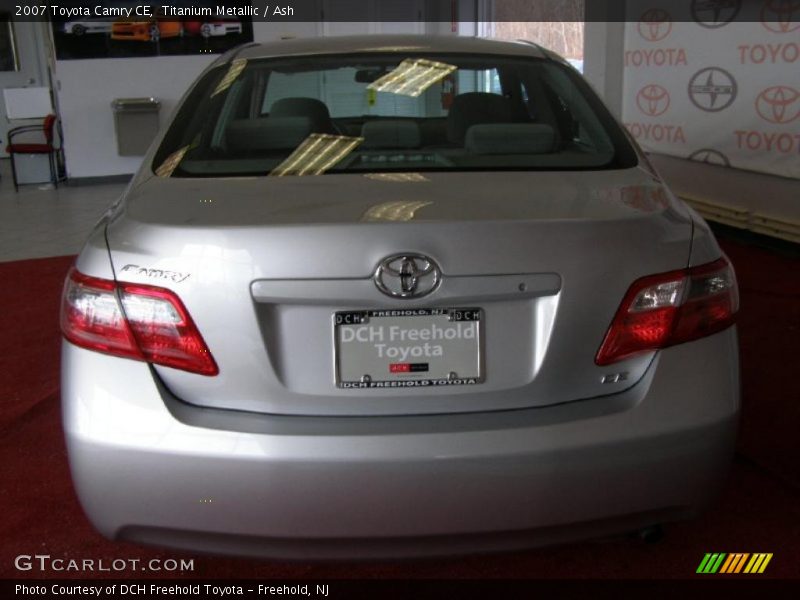 Titanium Metallic / Ash 2007 Toyota Camry CE