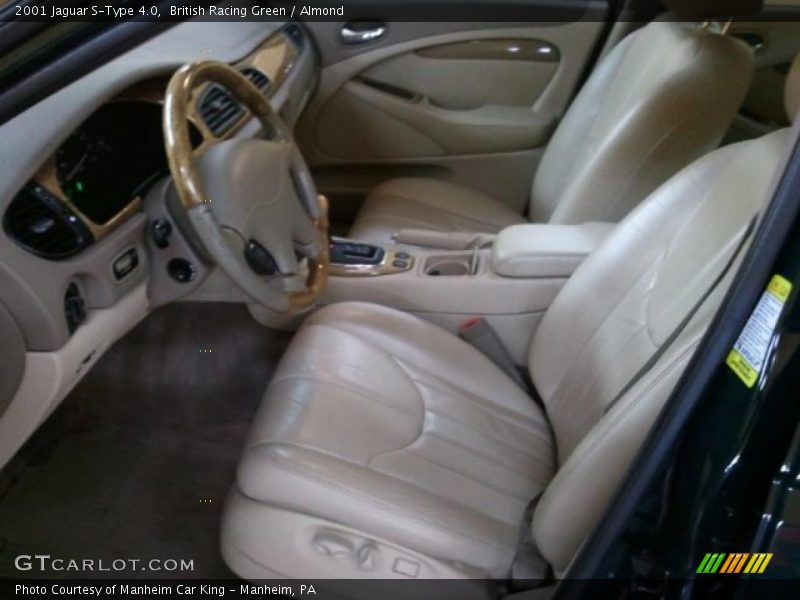 British Racing Green / Almond 2001 Jaguar S-Type 4.0