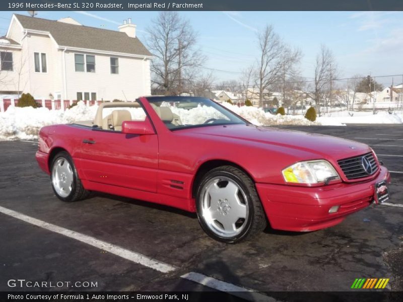 Front 3/4 View of 1996 SL 320 Roadster