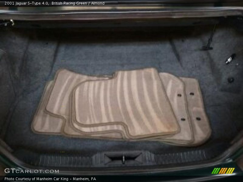 British Racing Green / Almond 2001 Jaguar S-Type 4.0