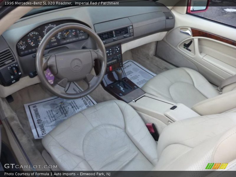 1996 SL 320 Roadster Parchment Interior