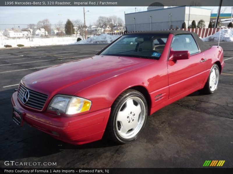 Front 3/4 View of 1996 SL 320 Roadster