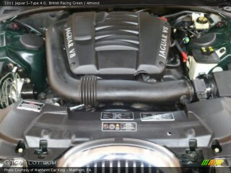  2001 S-Type 4.0 Engine - 4.0 Liter DOHC 32-Valve V8