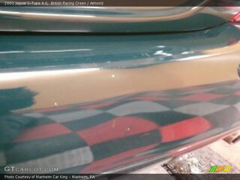 British Racing Green / Almond 2001 Jaguar S-Type 4.0