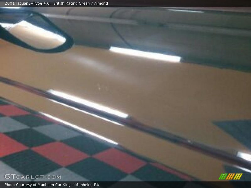 British Racing Green / Almond 2001 Jaguar S-Type 4.0
