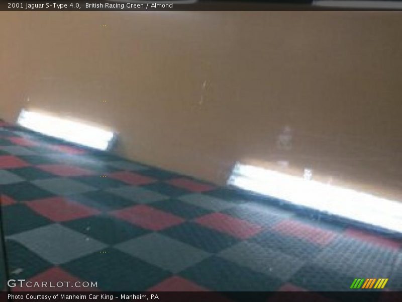 British Racing Green / Almond 2001 Jaguar S-Type 4.0