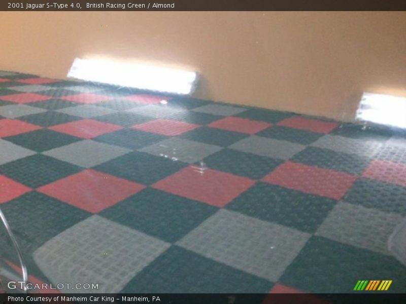 British Racing Green / Almond 2001 Jaguar S-Type 4.0