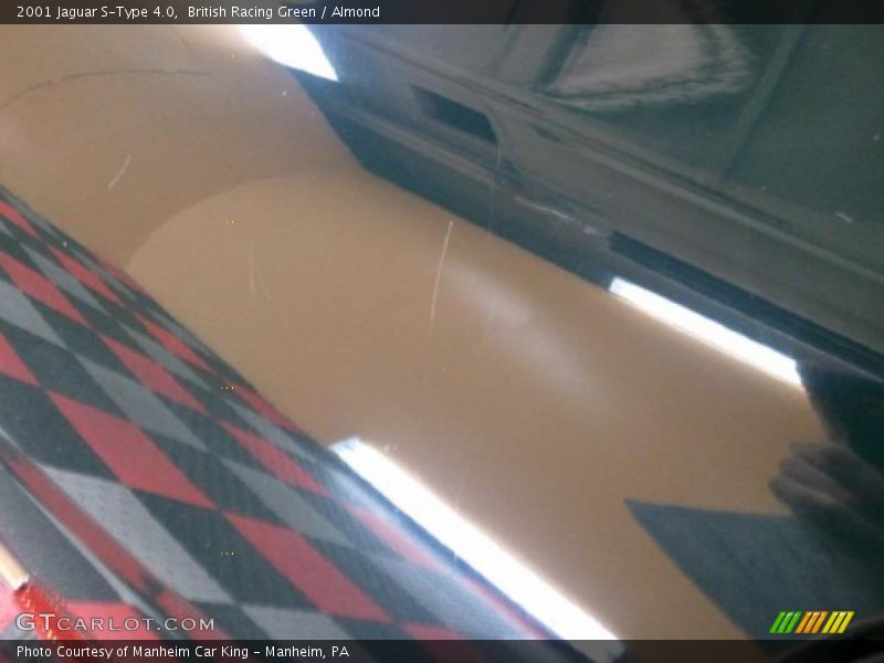 British Racing Green / Almond 2001 Jaguar S-Type 4.0