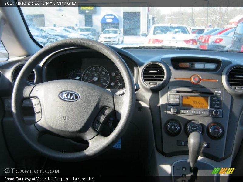 Bright Silver / Gray 2010 Kia Rondo LX